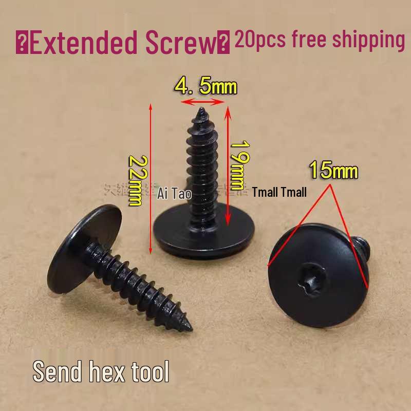 Inner Door Trim Panel Screw Base for Lavida Passat Expansion Clips