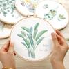 Beginner DIY Embroidery Kit: Su & Xiang Patterns Cross Stitch with French Techniques
