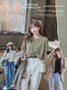 Women's Stylish Cashmere Sweater: Round Neck, Thin, Ideal for Spring & Autumn, 2025 Collection, Versatile Inner or Outer Wear.