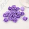 3.5CM Foam Rose Flower Heads for DIY Crafts and Wreath Decoration