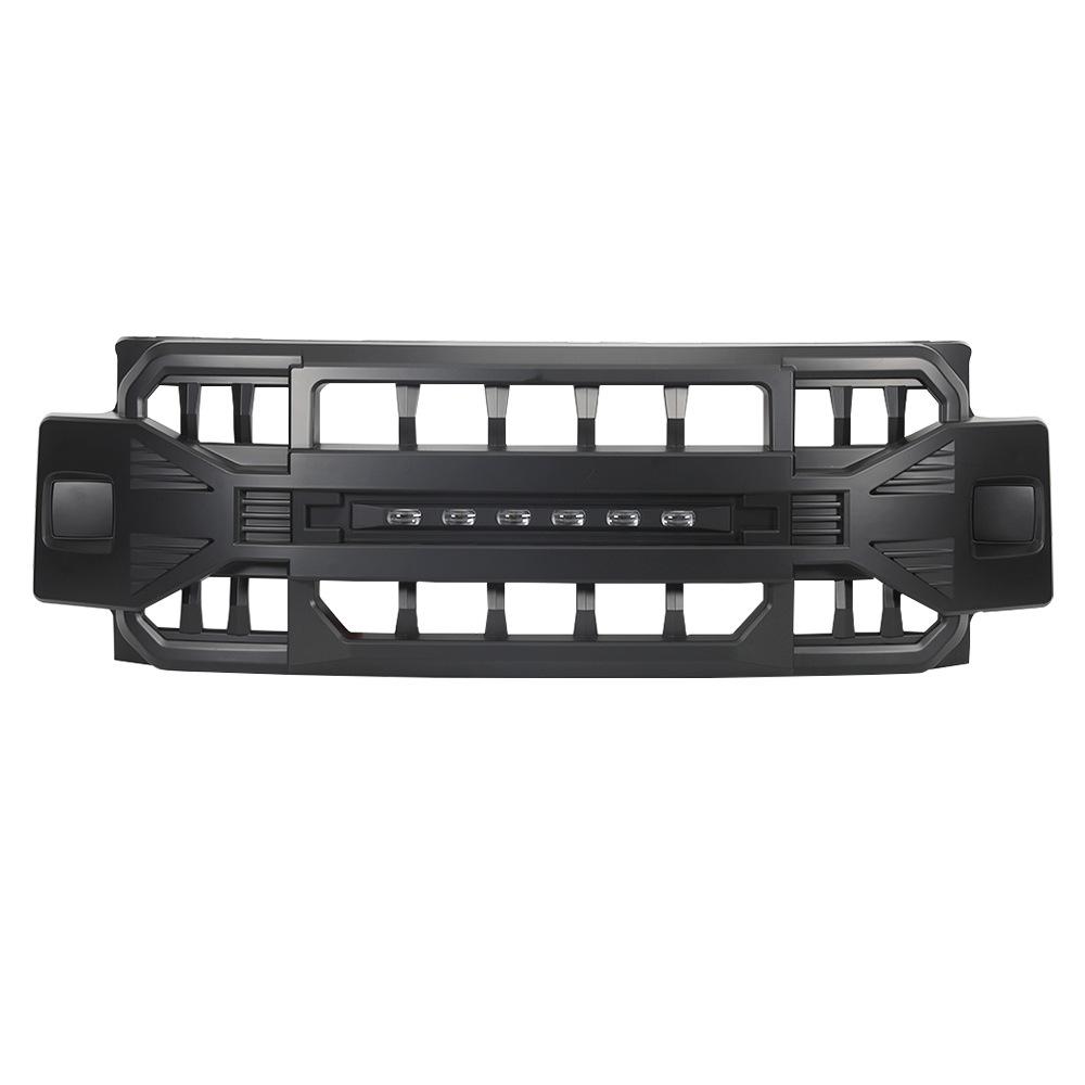 Fits 17-19 Ford F250/F350/F450: War Axe Spotlight Style Grille for Modified Pickup Trucks.