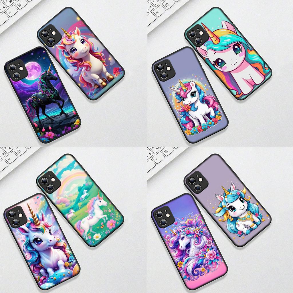 Comics Unicorn Cartoon Phone Case for Xiaomi Redmi 15 15C A3 A4 A5 9A 9C NFC Note 9 8 9T 8T Pro Protective Cover