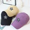 Korean Style Washing Old Baseball Cap Retro Men's and Women's Trendy American Baseball Cap Five Pointed Star Sunshade