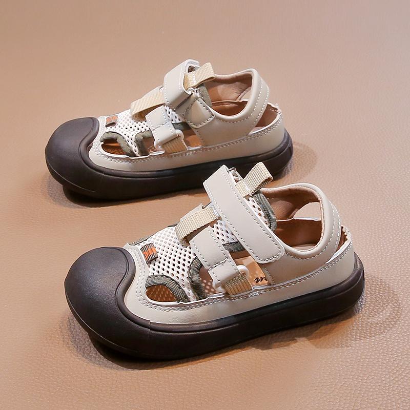 Summer Children's Velcro Hollow Sports Frame Shoes Outdoor Sandals Children's Shoes Beach Shoes Board Shoes