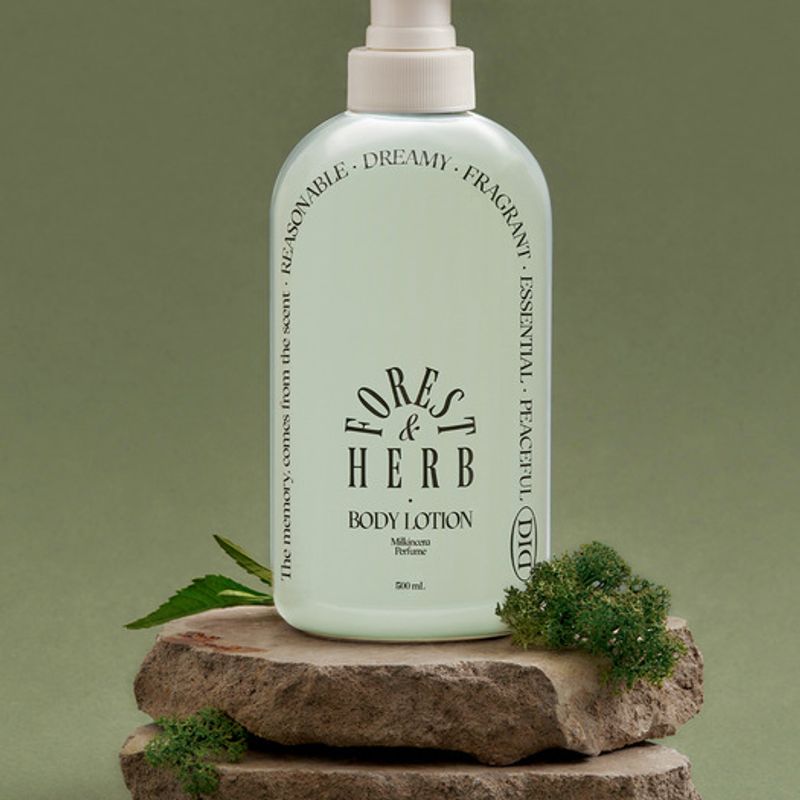 Odid Milk Insera Perfume Body Lotion Forest Herb 500ml Forest Herb Fragrance