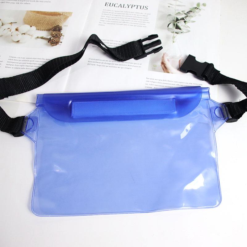 

Waterproof Crossbody Phone Bag with Shoulder Strap and Touchscreen Access for Swimming and Rafting 23x23 cm