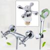 1Set Copper Cross Handle Bath Sink Faucet Handle for Kitchen Bathroom Accessory