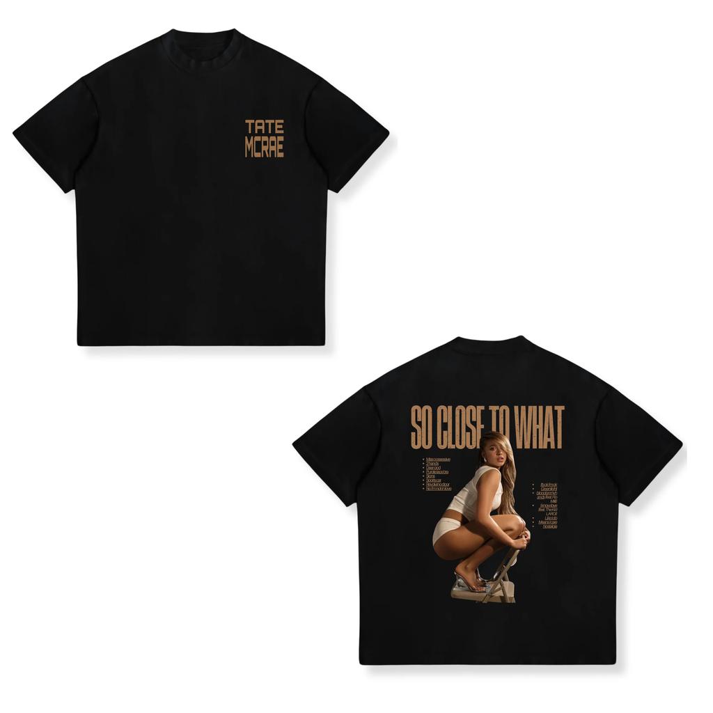 Tate McRae Think Later Tshirts Pop Singer 2025 Tour Merch Crewneck Short Sleeve Tee Unisexs Women Streetwear Fashion Clothes Tops