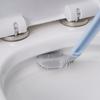 Silicone Toilet Brush Non-slip Long Handle Toilet Cleaning Brush Toilet Cleaning Brush Bathroom Bendable Silicone Tpr Brush Head