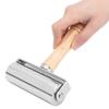 Wooden Handle Leather Seam Roller 100mm / 3.94in Leather Craft Roller  For Handmade Hobby