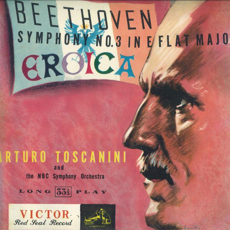 LP Record ARTURO TOSCANINI(COND.)/NBC SYMPHON - Beethoven/Symphony No.3<eroica> LS2020 VICTOR - Japan Classical Used