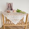 Spitzen-Tischdecke im Vintage-Stil Dekoration für Teeparty Tischdecke Durchbrochene Stickerei Textil Tischabdeckungen für Partys Hochzeiten Esstischabdeckung