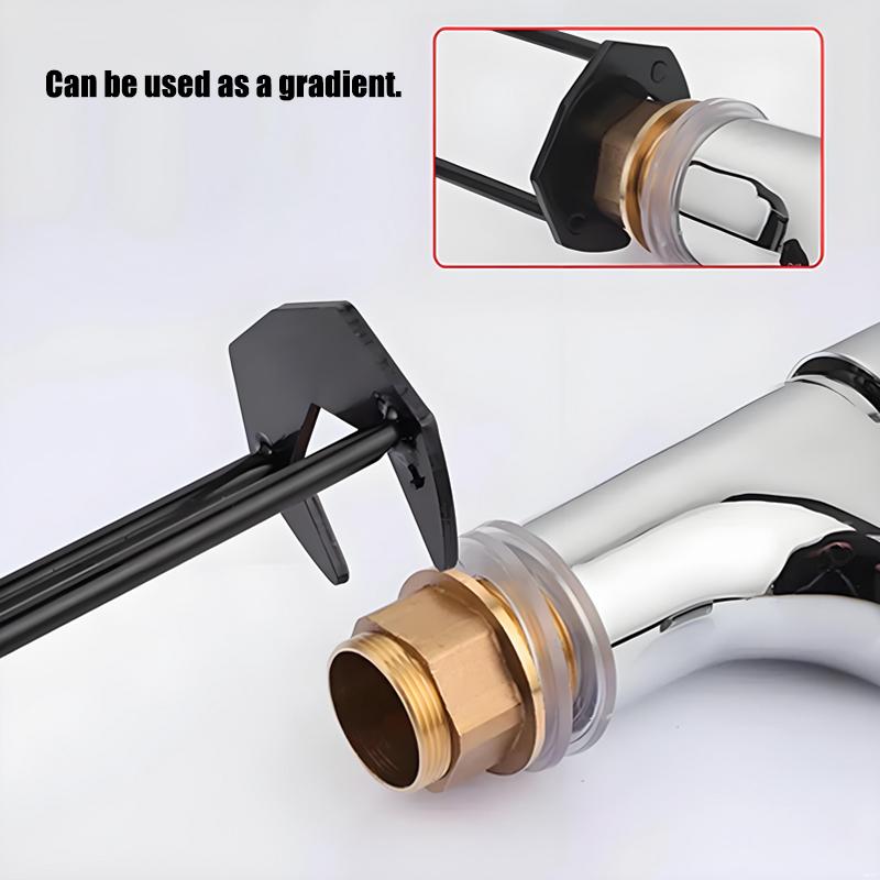 2 Pcs Multifunction Carbon Steel Sink Repair Wrench Sink Faucet Installer For Bathroom Kitchen
