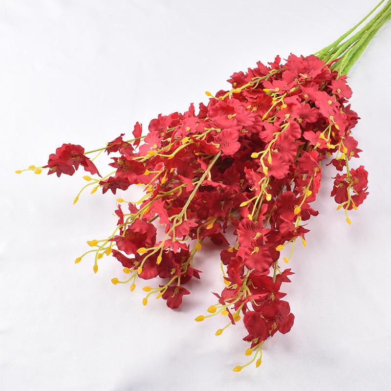 

Colors Artificial Multiple Oncidium For Photography Props And Home Decor красный