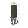 Outdoor Climbing Camping Tactical Hanging Buckle Molle Nylon Webbing Belt Triangle Buckle Tool Accessory Carabiner