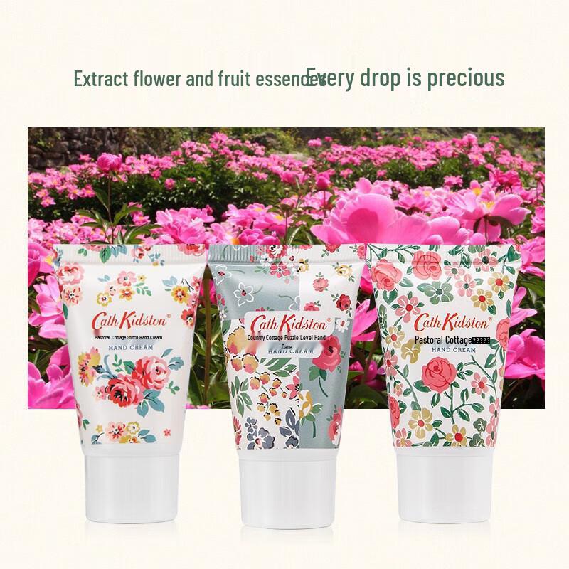 CATH KIDSTON Cottage Patchwork Hand Cream 3-Piece Gift Set