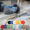 15PCS Polishing Pads 4inch Wet Dry Granite Concrete Marble Glass Stone Sanding Resinous Woodworking Supplies Accessories