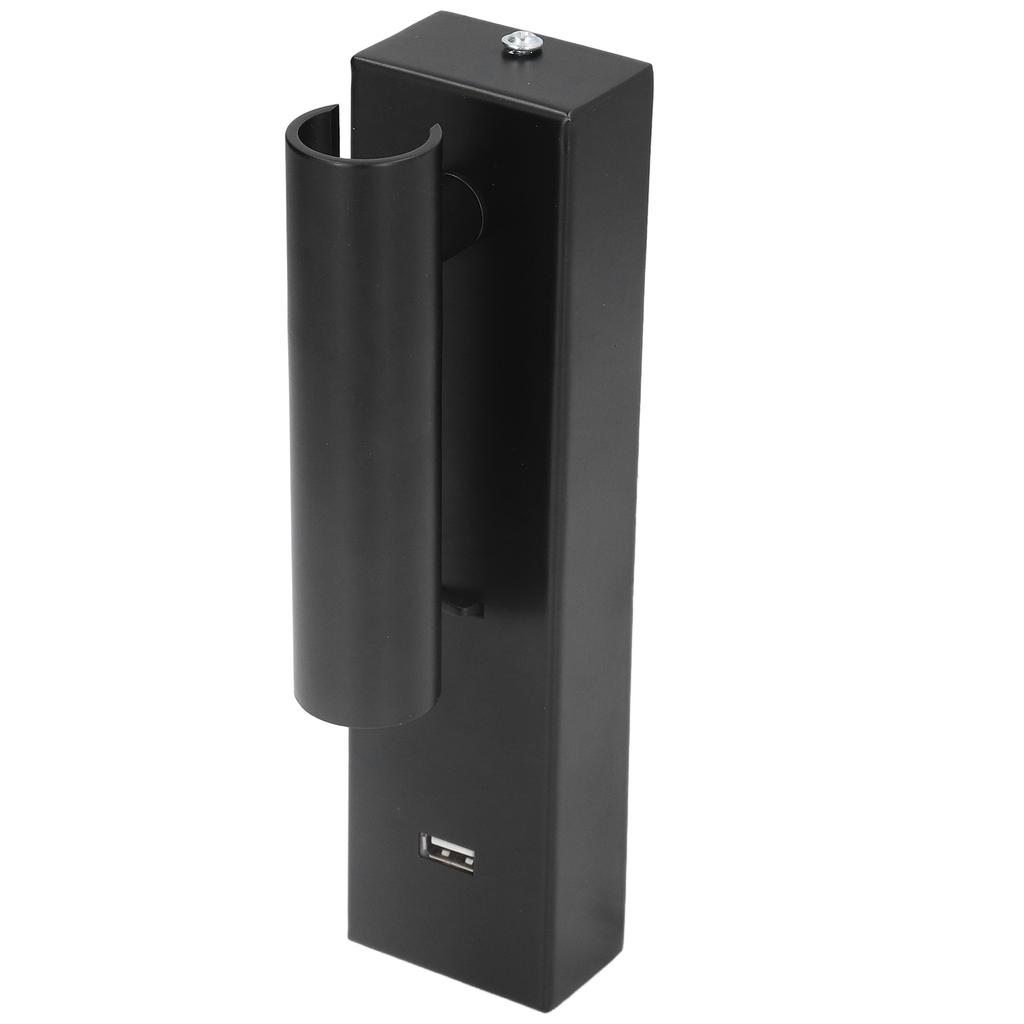 Wall Mounted Reading Light Minimalist Fashion LED Wall Lamp with Switch USB Port for Indoor Bedroom 100‑240V