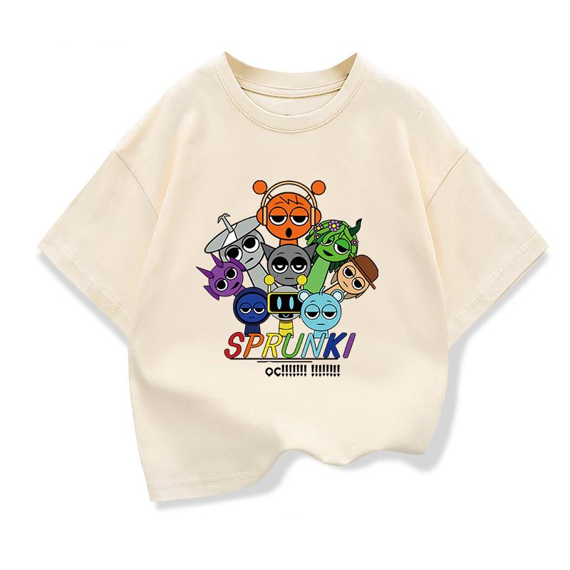 

Летняя детская футболка с коротким рукавом для мальчиков, топы с героями мультфильмов, футболки для девочек, детская одежда из хлопка 7-8T(140cm)