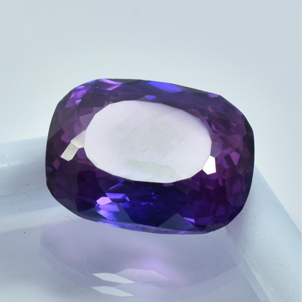 Natural Purple Sapphire Loose Gemstone Cushion Cut 10.25 ct Her September Birthday Birthstone