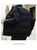 2025 Men's Stand Collar Lightweight Winter Cotton Jacket Thickened Outerwear