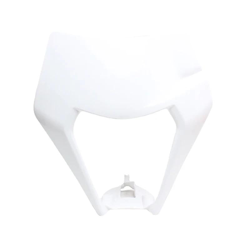

1Pc Universal Headlight Cover Face Motorcycle Headlight Headlamp Plastic Mask for KTM SX XC SXF XCF EXC XCW EXCF SMR 125 150 200 белый