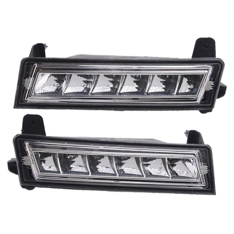 Car Front LED Fog Lamp Daytime Running Light A1649060151 A1649060251 For  ML GL GLK W164 X164 X204