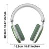 Wireless over-ear headphones, portable wireless music headphones with built-in microphone for calls, stretchable and rotatable, can be connected to
