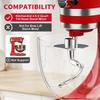 Mixer Dough Hook Stainless Steel Material Mixer Replacement for K45 KSM75 KSM110