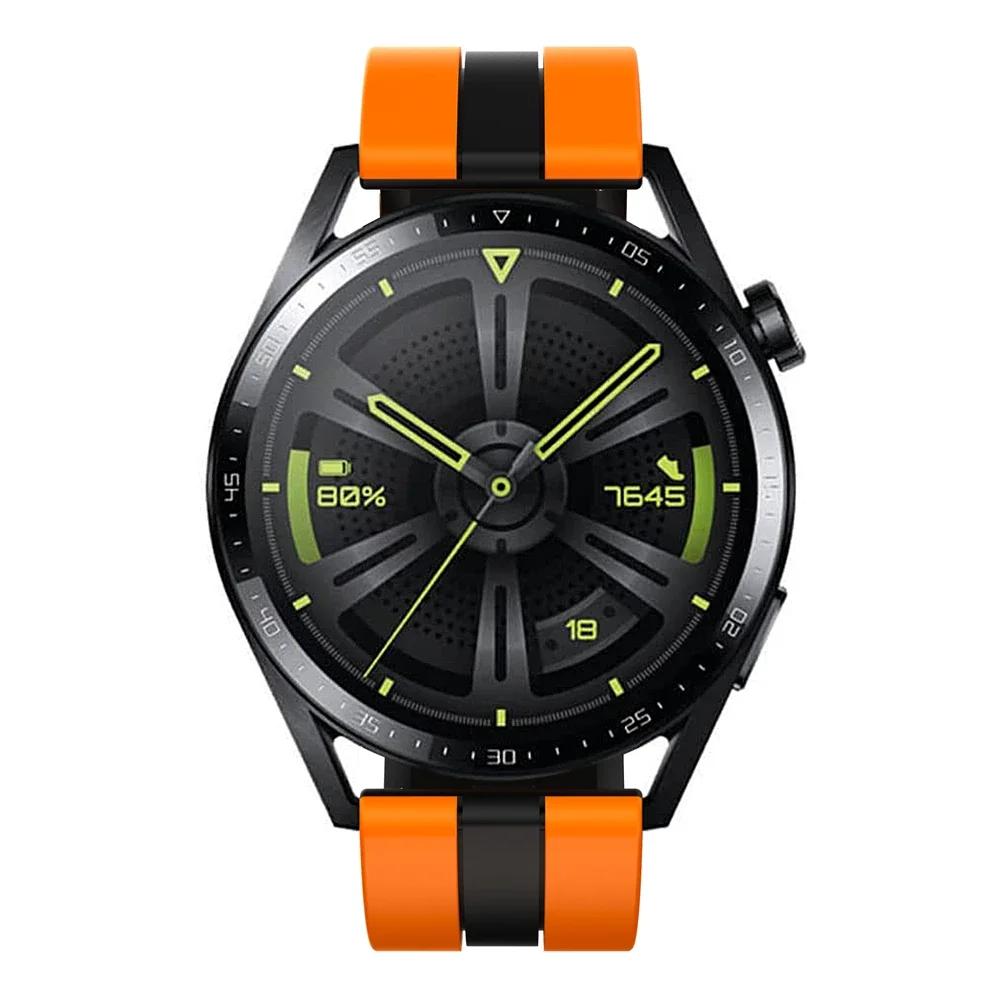 22 20mm Silicone Strap For HUAWEI WATCH GT 4 Pro 46mm Replacement Band GT 3 2 42mm HONOR Magic Watch 4 GS 3 Pro ES Bracelet Belt