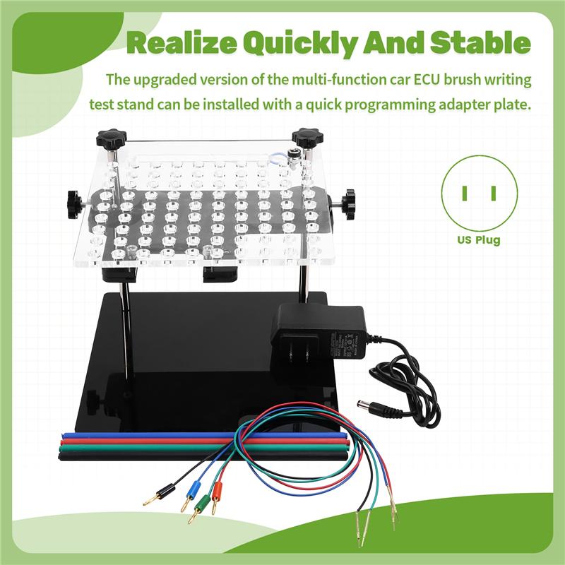 A14U-LED BDM Keret Pro Szondákkal BDM Asztal KESS KTAG FGTECH ECU Programozóhoz Chip Tuning Eszköz LED ECU Programozó US Csatlakozó