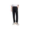 Adidas Originals Running Training Lace-Up Casual Knit Pants Men Bottoms Black GN2334