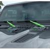 Baby Green Front Windshield Wiper Blade Trim Cover for Jeep Gladiator JL JT 18+