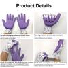 Pleneal Gardening Gloves for Women Men - Breathable Garden Gloves with Grip, Working Glove, Medium Size Fits Most