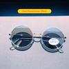 Retro Round Photochromic Night Vision Glasses For Men Women Uv400 Sunglasses Anti-Blue Lens Eyewear Day And Night