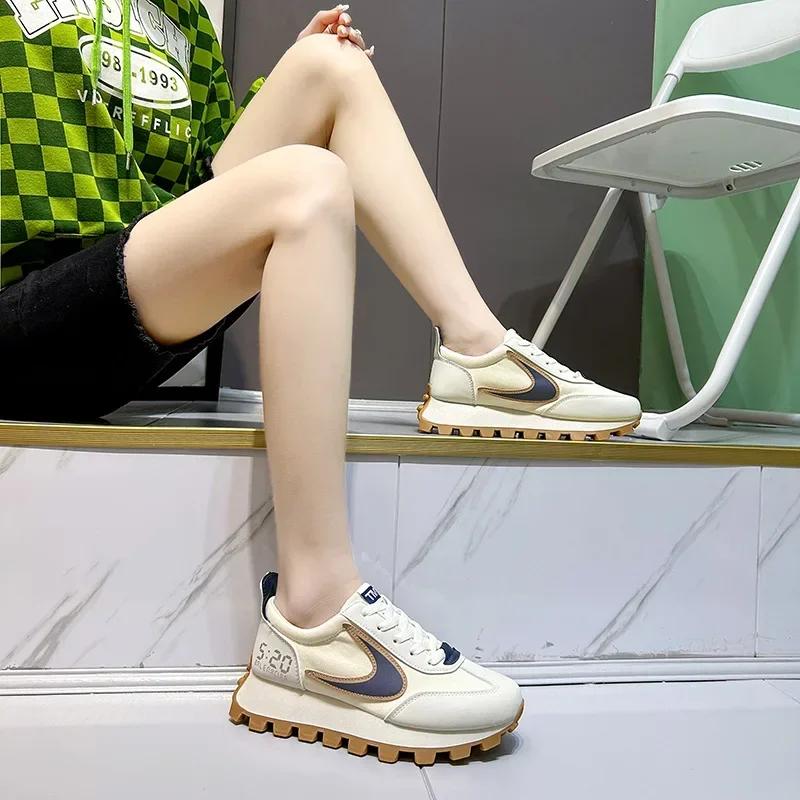 Breathable Durable Fashion Casual Sport Shoes Female Outdoor Running Walking Shoe Zapatillas Mujer Women Sneakers Platform