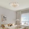 Bymaocar Lotus Shaped Lamp Ceiling Light E12 Holder, Indoor Lighting Fixture for Bedrooms, Corridors & Dining Rooms of 215.28ft²