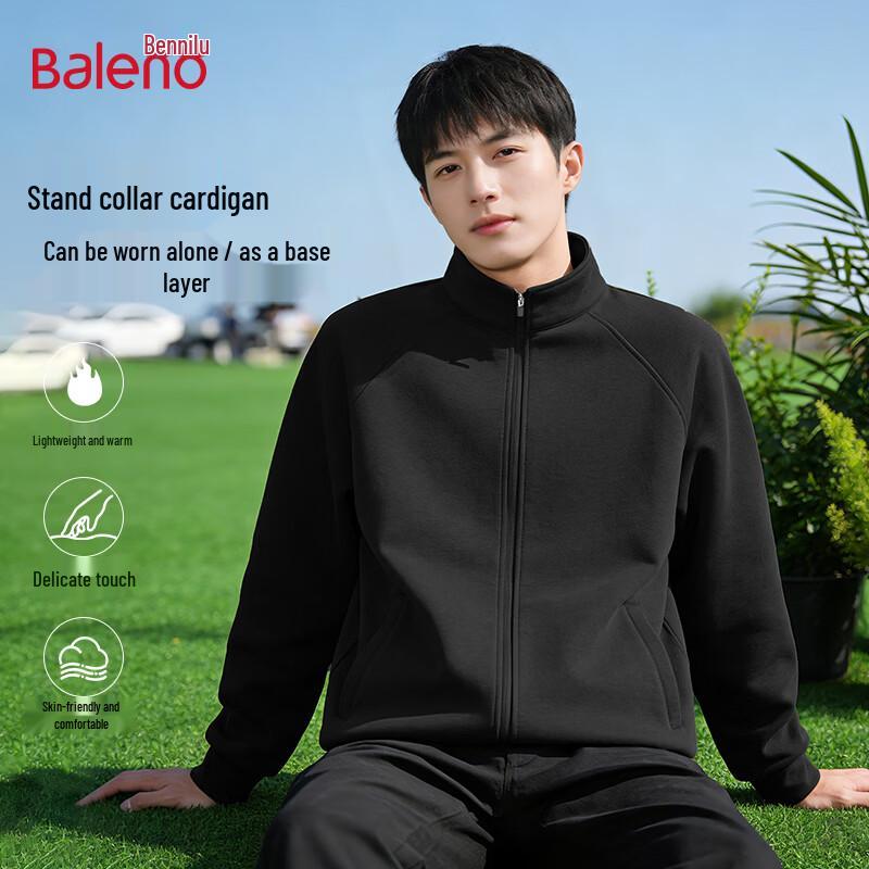 

Baleno Men s American Stand Collar Casual Jacket L