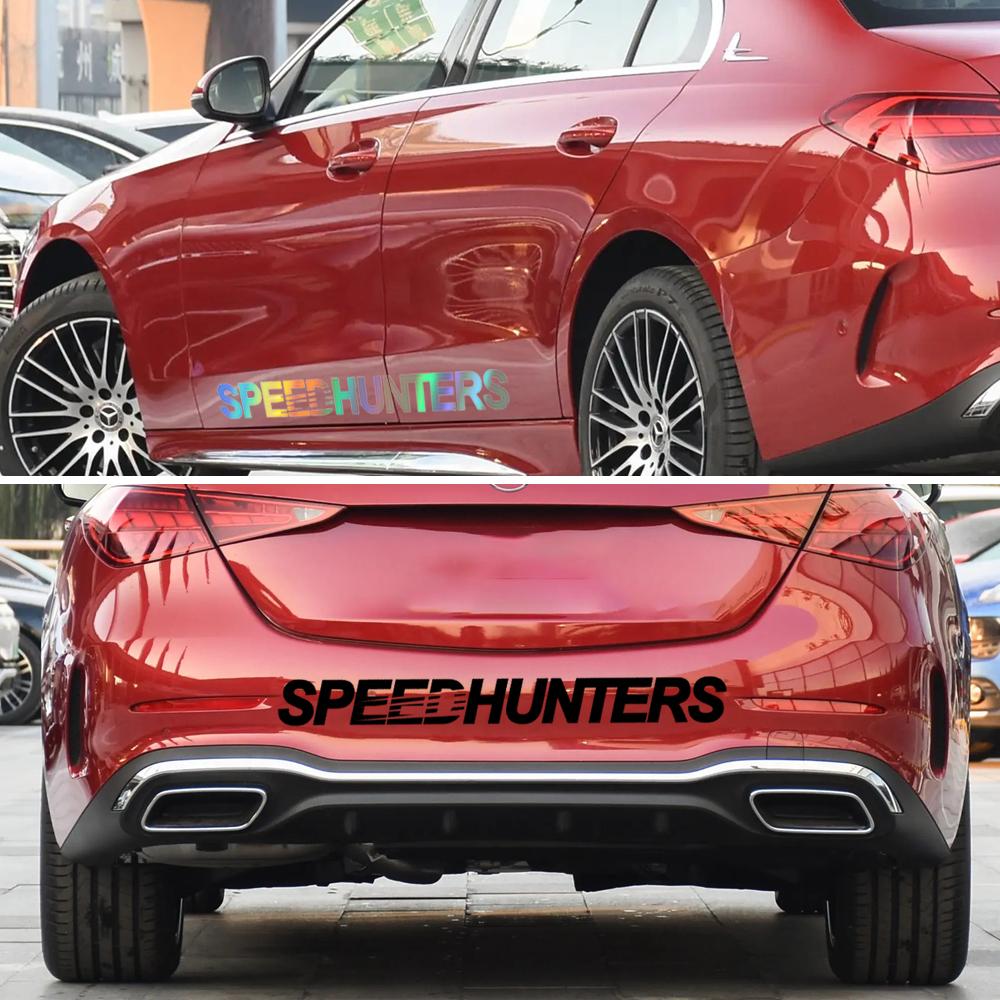 Samolepka na auto Univerzální samolepky na auta Vinylové samolepky Speed Hunters Grafika PVC Auto Side Racing Samolepka Nárazník na zadní okno DIY