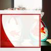 Figurina di Pesce Tascabile in Vetro Artigianale Mini Ornamenti Pesce Tascabile Pesci di Vetro Vivaci Decorazione da Scrivania Decorazione Casa Ufficio