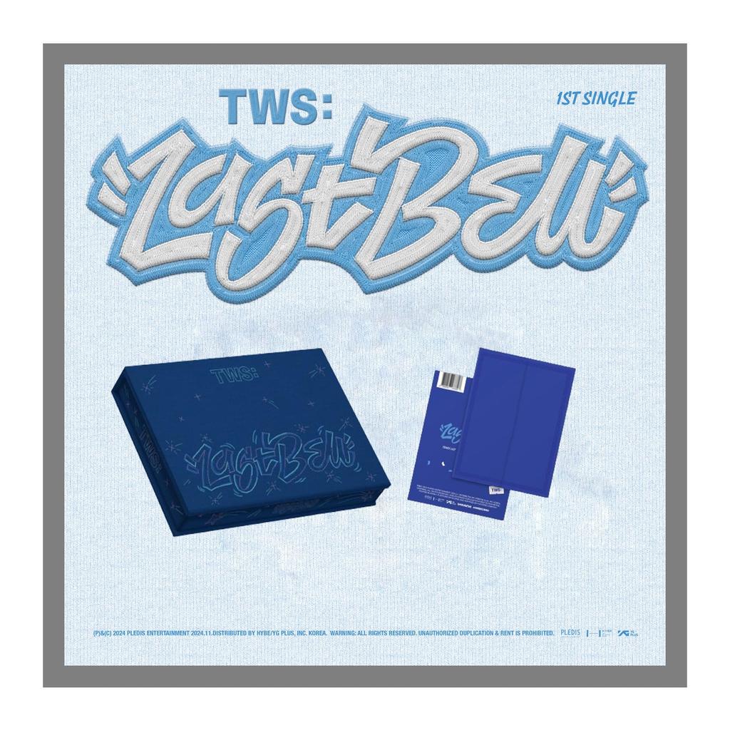 TWS Last Bell 1st Single Album with Tracking Sealed (Set(Standard+Weverse Albums))