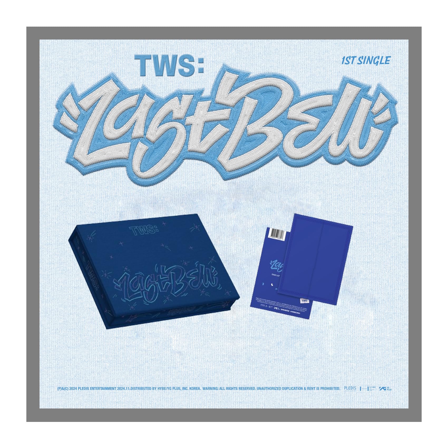 

TWS Last Bell 1-й сингл-альбом с отслеживанием запечатанный (набор(Стандартный+Альбомы Weverse))