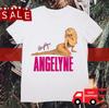Camiseta Caliente de Verano Firma Angelyne Love Blanca Clásica Unisex S-5XL 1H0604 Camiseta Unisex