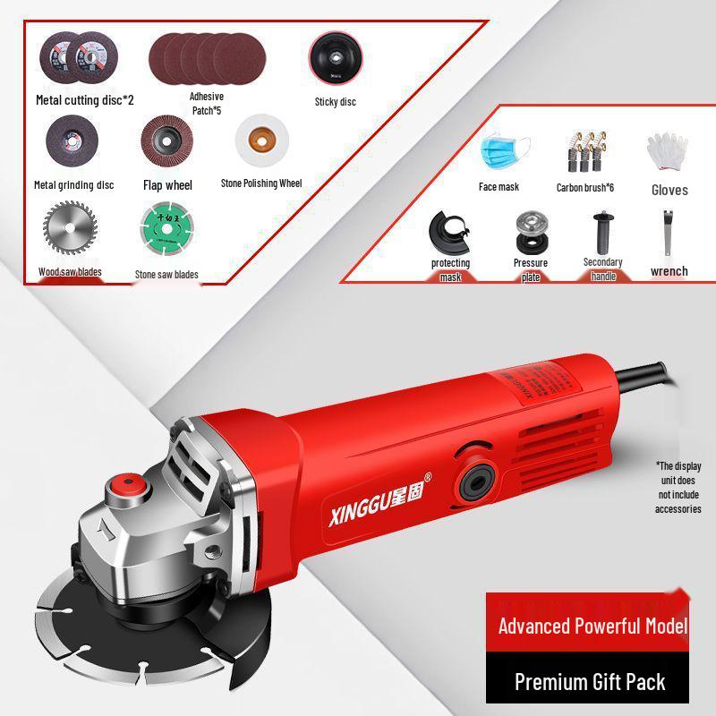 Multifunctional Electric Angle Grinder and Polisher for Home Use