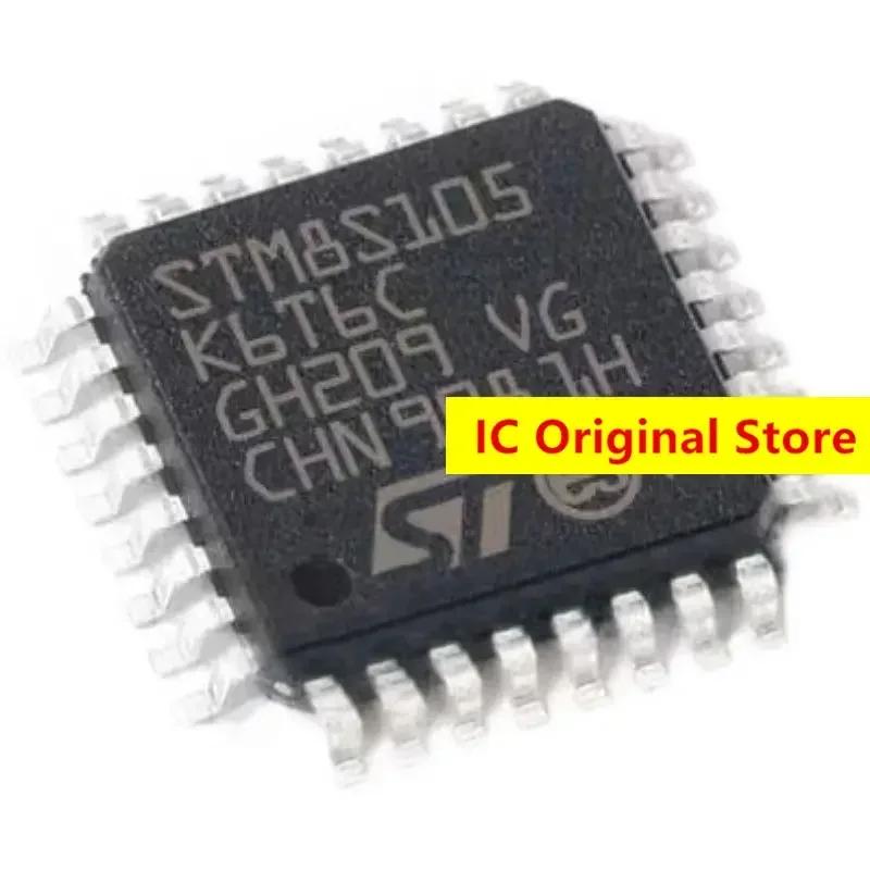 

5pcs STM8S105K6T6C Original Chip QFP-32 Patch 8-bit Microcontroller STM8S105 Microcontroller Chips Package STM8S105K6T6 білий