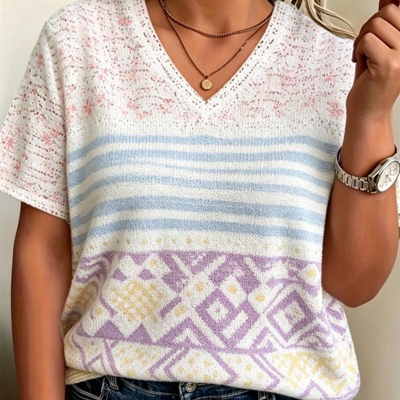 

T-shirt with Short Sleeves L