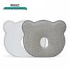 Memory Foam Baby Pillow - Anti-Flat Head Design with Velvet Cover for Side & Back Sleeping