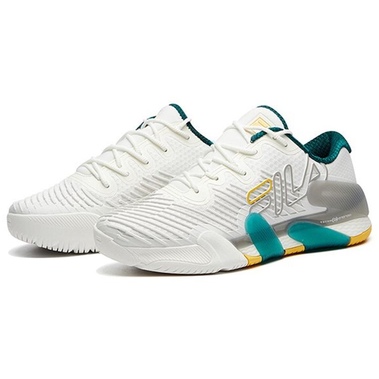 New FILA Athletics Low Top 'White Teal Blue' Women's A12W112302FBB