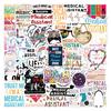 55 New Medical Assistant Graffiti Stickers Suitcase Scooter Computer Water Cup Stickers
