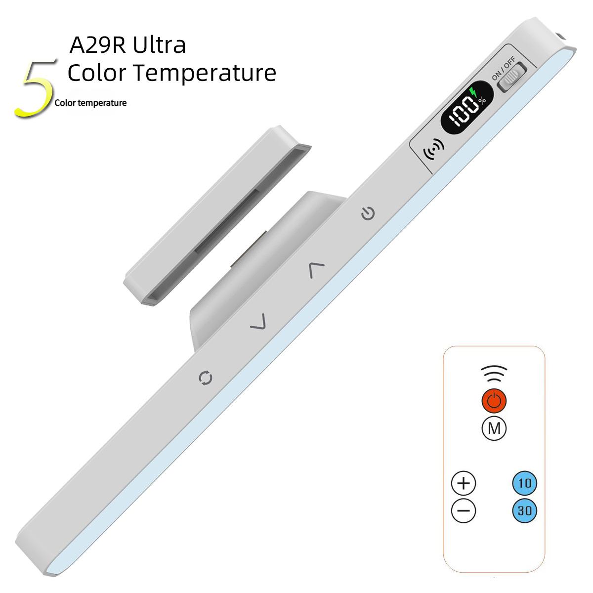 

Светодиодная сенсорная настольная лампа Магнитная настольная лампа Таймер с дистанционным управлением для чтения Шкаф Зеркало Прикроватные перезаряжаемые ночники 5 color белый